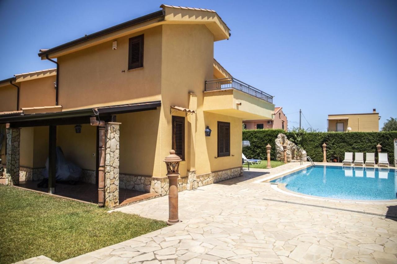 Dimora Fanale, Villa Esclusiva Con Piscina Privata - Fanale Rentals Altavilla Milicia Exteriér fotografie