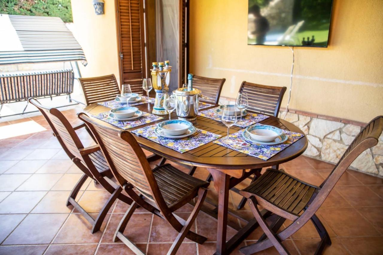 Dimora Fanale, Villa Esclusiva Con Piscina Privata - Fanale Rentals Altavilla Milicia Exteriér fotografie